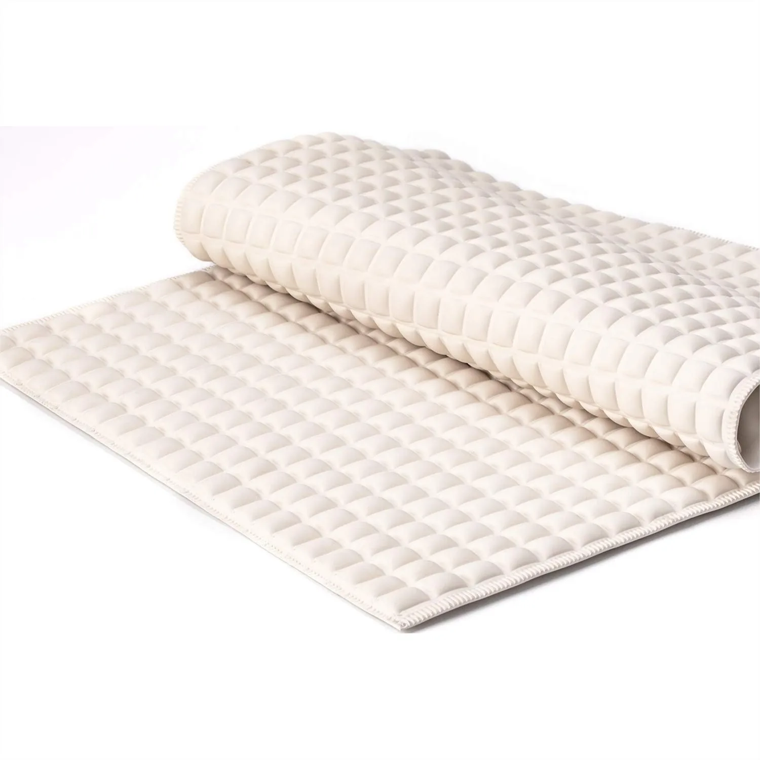 Non-Slip Bathtub Mat with 800+ Air-Filled Cells for Cloud-Like Softness & Cushioned Support, Reduces Fatigue, Natural Rubber
Non-Slip Bathtub Mat with 800+ Air-Filled Cells for Cloud-Like Softness & Cushioned Support, Reduces Fatigue, Natural Rubber
