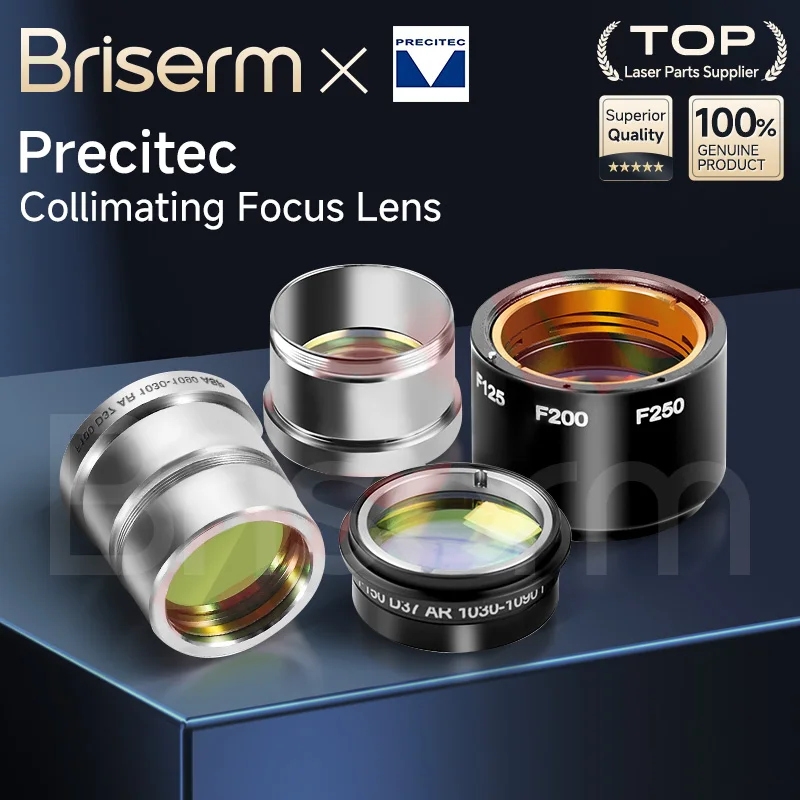 Precitec Laser Focus Collimating Lens with Holder D30 D37 F125 F150 F200 for HPSSL Procutter 1.0 2.0 Laser Cutting Head
Precitec Laser Focus Collimating Lens with Holder D30 D37 F125 F150 F200 for HPSSL Procutter 1.0 2.0 Laser Cutting Head