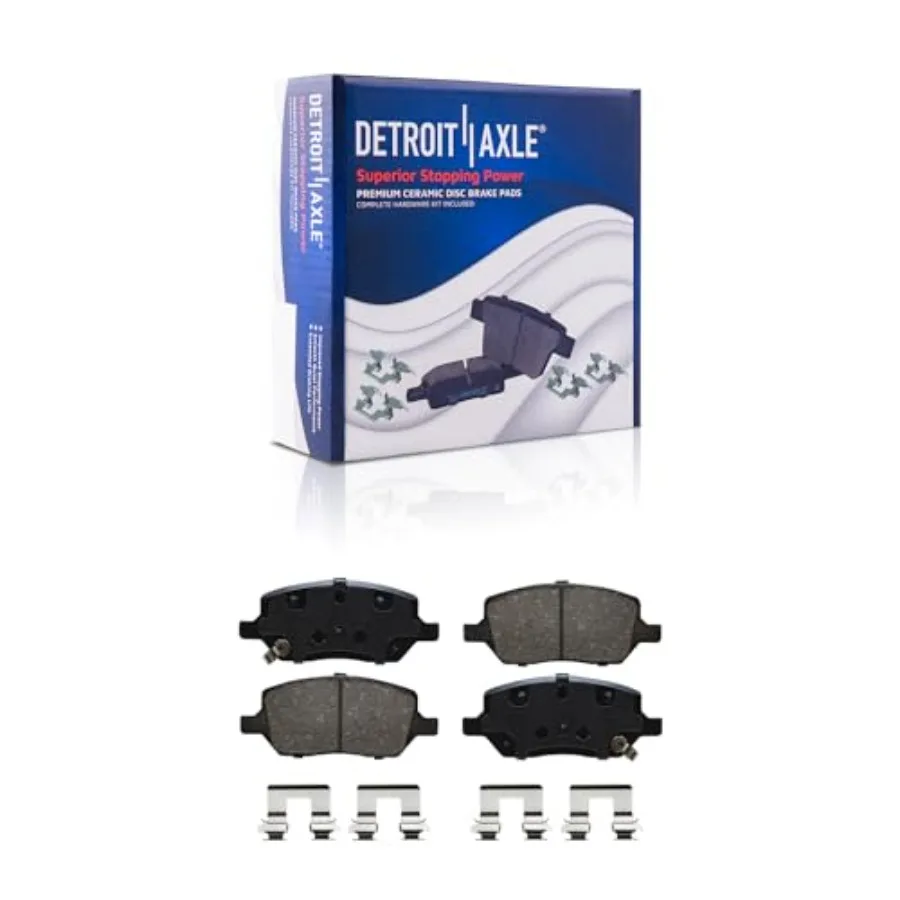 Rear Brake Pads for 2005-2009 Chevy Uplander Pontiac Montana Buick Terraza Saturn Relay MV-1 Ceramic Brake Pads w/Hardware 2006
Rear Brake Pads for 2005-2009 Chevy Uplander Pontiac Montana Buick Terraza Saturn Relay MV-1 Ceramic Brake Pads w/Hardware 2006