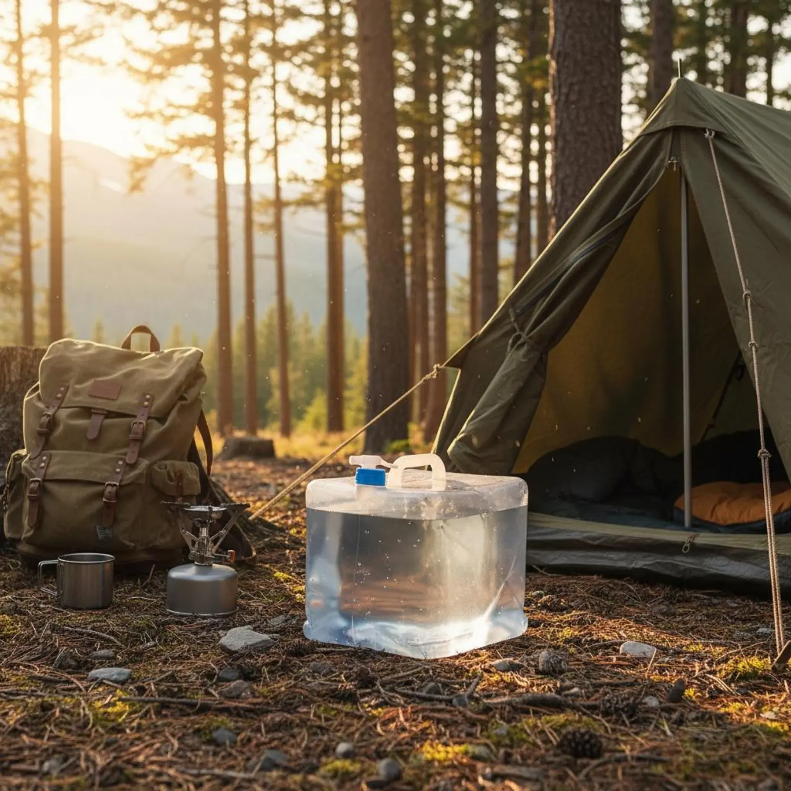 Foldable Water Container Lightweight Collapsible Water Container Leak-Proof Easy to Clean for Road Trip
Foldable Water Container Lightweight Collapsible Water Container Leak-Proof Easy to Clean for Road Trip