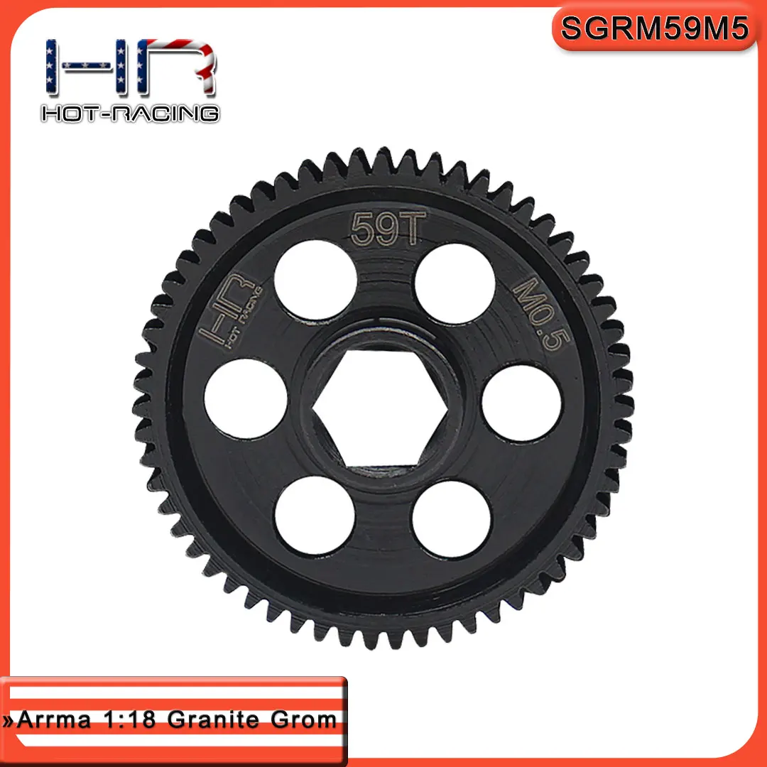 Стальная основная Шестерня hotracking CNC 0,5, модуль 57 59 зубьев для ARRMA 1:18 Granite Grom
Стальная основная Шестерня hotracking CNC 0,5, модуль 57 59 зубьев для ARRMA 1:18 Granite Grom