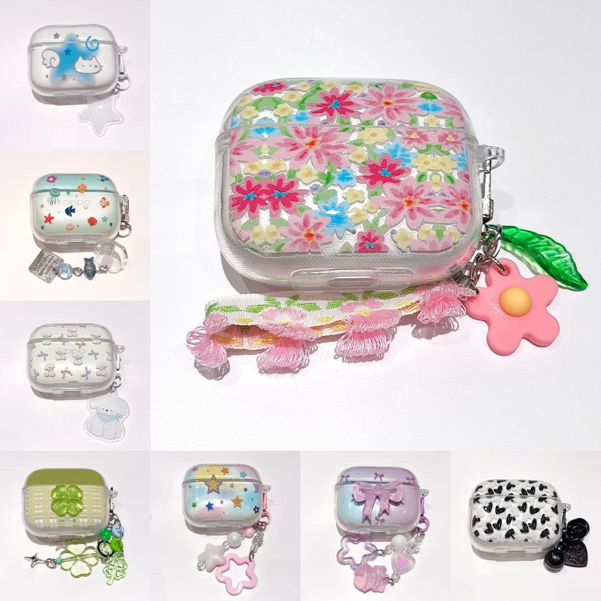 Kawaii INS Style Case For Samsung Galaxy Buds 4 Pro Buds 3 Pro Buds Live 2 Pro FE Transparent Anti-drop Earbud Cover Accessories
Kawaii INS Style Case For Samsung Galaxy Buds 4 Pro Buds 3 Pro Buds Live 2 Pro FE Transparent Anti-drop Earbud Cover Accessories