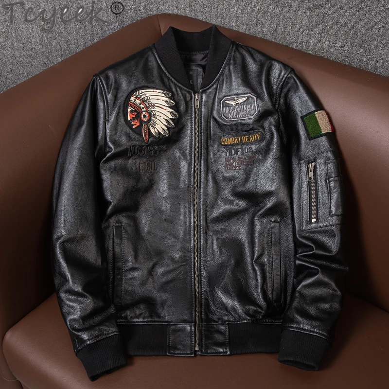 Genuine Leather Jacket Men's 2022 Autumn Cowhide Short Male Leather Jackets for Men Plus Size 5XL Coats Jaqueta Masculina Lq490
Genuine Leather Jacket Men's 2022 Autumn Cowhide Short Male Leather Jackets for Men Plus Size 5XL Coats Jaqueta Masculina Lq490