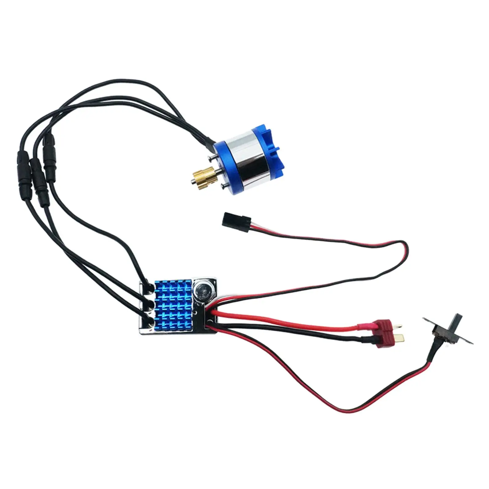2830 2100kv Motor and ESC Combo, Electric Speed Controller Replacement with Metal Heat Sink for MN128 1/12 RC Car
2830 2100kv Motor and ESC Combo, Electric Speed Controller Replacement with Metal Heat Sink for MN128 1/12 RC Car