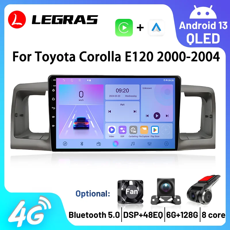 2Din радио Bluetooth для Toyota Corolla E120 E130 2000-2004 4G WIFI DSP авторадио беспроводной Carplay Android мультимедиа автомобильная
2Din радио Bluetooth для Toyota Corolla E120 E130 2000-2004 4G WIFI DSP авторадио беспроводной Carplay Android мультимедиа автомобильная