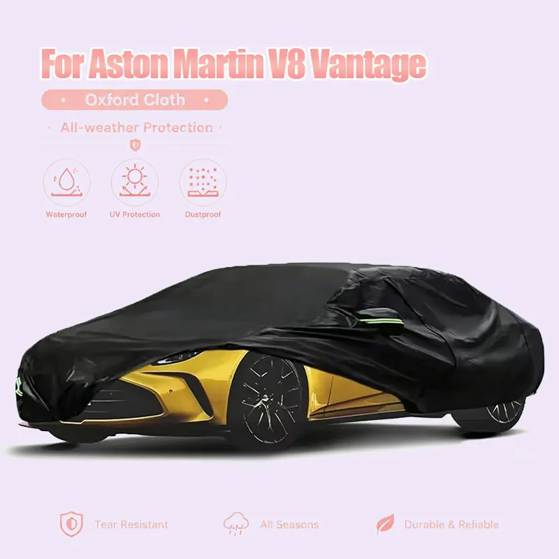 For Aston Martin V8 Vantage Full Car Cover Side Zipper Waterproof Dustproof Sun Protection Outdoor Exterior Accessories
For Aston Martin V8 Vantage Full Car Cover Side Zipper Waterproof Dustproof Sun Protection Outdoor Exterior Accessories