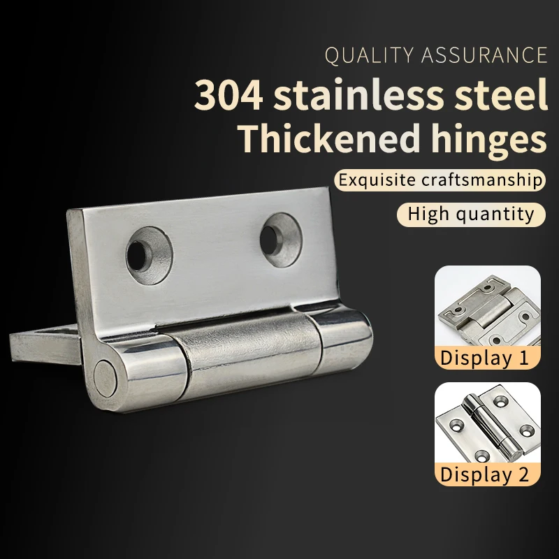 Square Hinge Stainless Steel Butterfly Load-bearing Cabinet Door Hardware Accessories 50*50*5 65*65*5 75*75*6mm
Square Hinge Stainless Steel Butterfly Load-bearing Cabinet Door Hardware Accessories 50*50*5 65*65*5 75*75*6mm