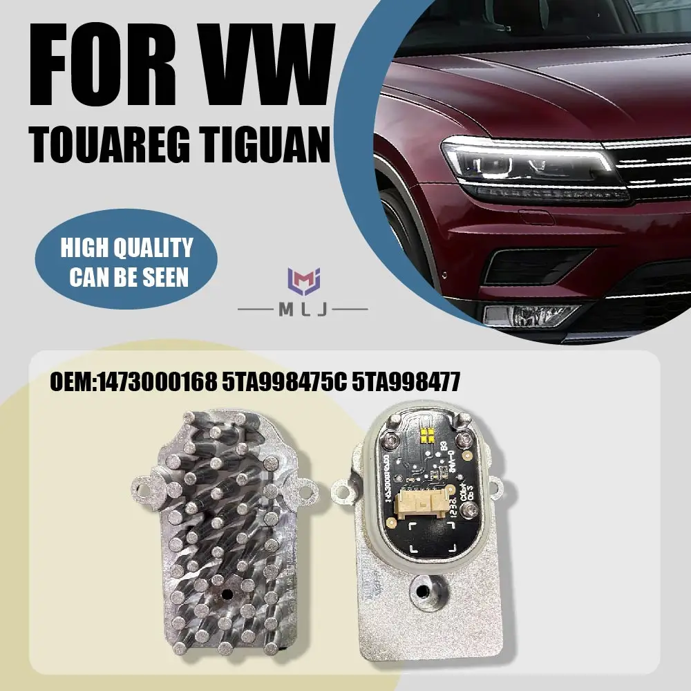 Для VW Tiguan Touareg: Светодиодные дневные ходовые огни (ДХО), модуль управления балластом фар, автомобильный аксессуар 1473000168 5TA998475C 5TA998477
Для VW Tiguan Touareg: Светодиодные дневные ходовые огни (ДХО), модуль управления балластом фар, автомобильный аксессуар 1473000168 5TA998475C 5TA998477