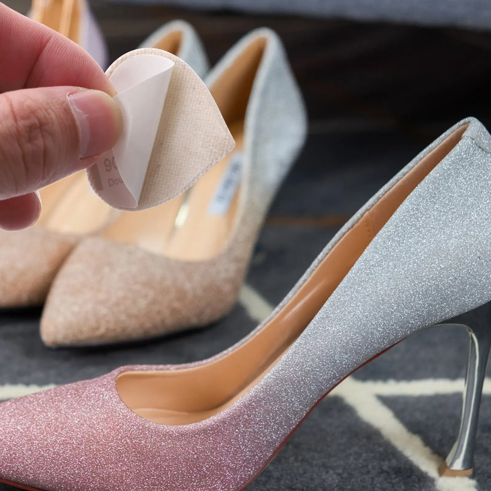Вкладыши-противоскользящие подушечки для обуви на высоком каблуке, самоклеящиеся, для женщин, защита для каблуков
Вкладыши-противоскользящие подушечки для обуви на высоком каблуке, самоклеящиеся, для женщин, защита для каблуков