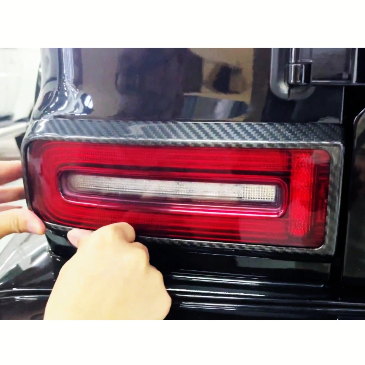 New Tail Light Trim Dry Carbon Frame Cover For Benz G Wagon W463A W464 G500 G63 Taillights Cover
New Tail Light Trim Dry Carbon Frame Cover For Benz G Wagon W463A W464 G500 G63 Taillights Cover