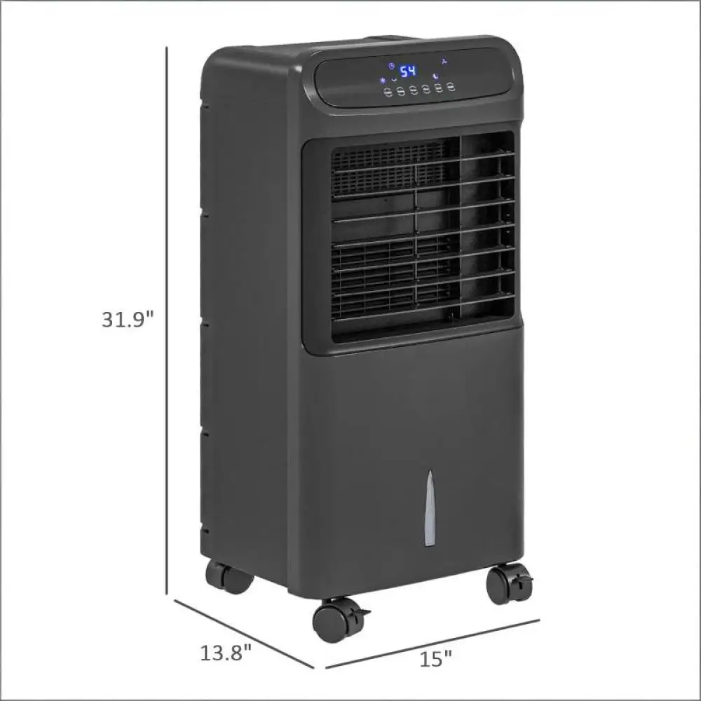 Portable Swamp Cooler, 3-In-1 Ice Cooling Fan, Evaporative Air Cooler portable air conditioner
Portable Swamp Cooler, 3-In-1 Ice Cooling Fan, Evaporative Air Cooler portable air conditioner