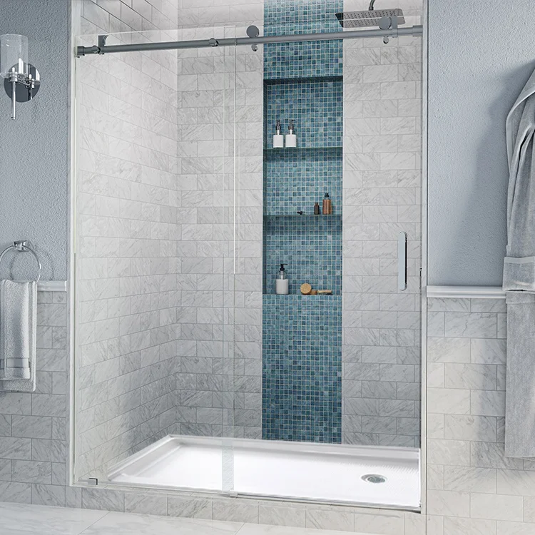 Modern Certified Anti-Slip White Acrylic Rectangle Linear Drain Tile Ready Shower Base TrayHotel
Modern Certified Anti-Slip White Acrylic Rectangle Linear Drain Tile Ready Shower Base TrayHotel