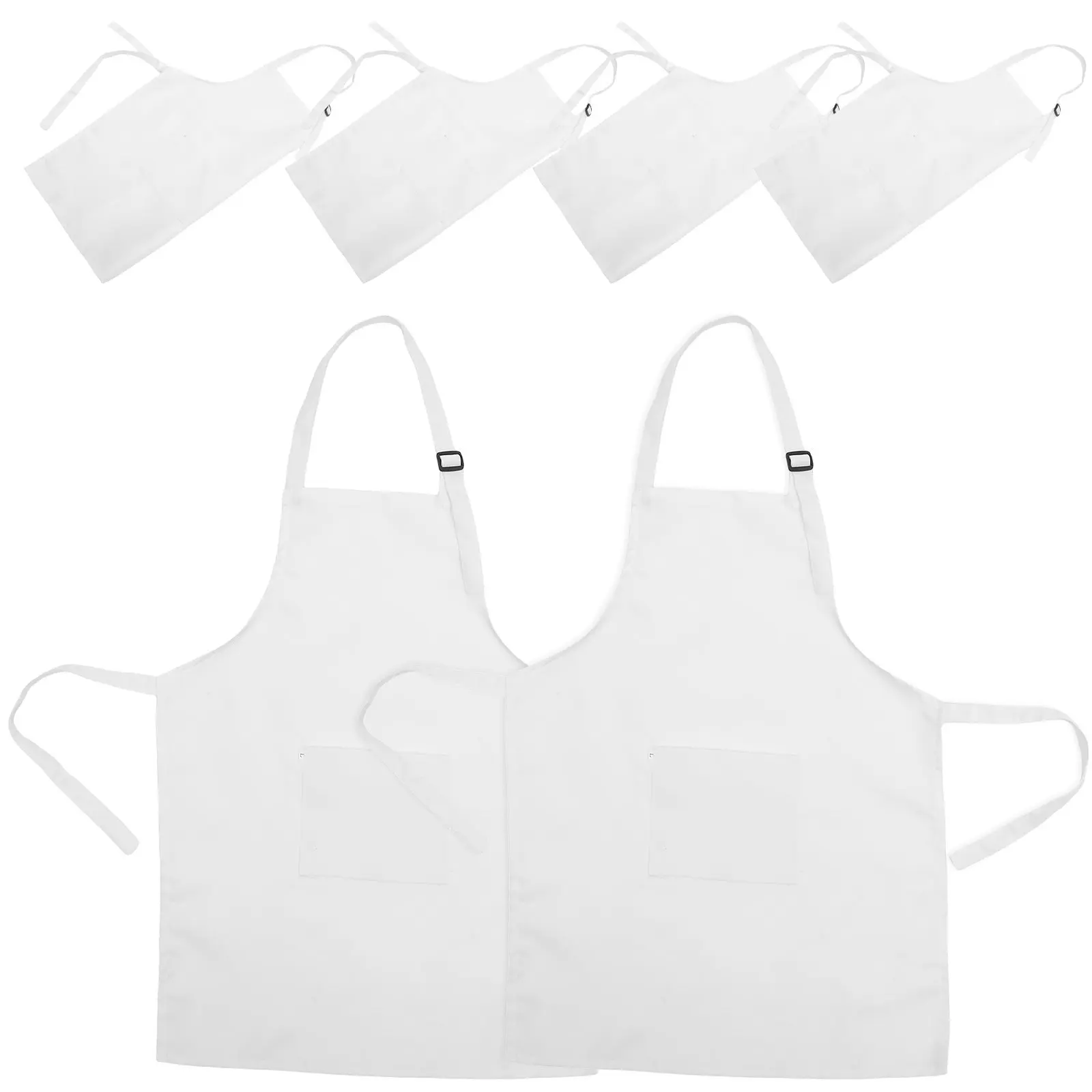6Pcs Adjustable Painting Apron Polyester Apron for Drawing Crafts Cooking Baking Art Activities Quick Dry Machine
6Pcs Adjustable Painting Apron Polyester Apron for Drawing Crafts Cooking Baking Art Activities Quick Dry Machine