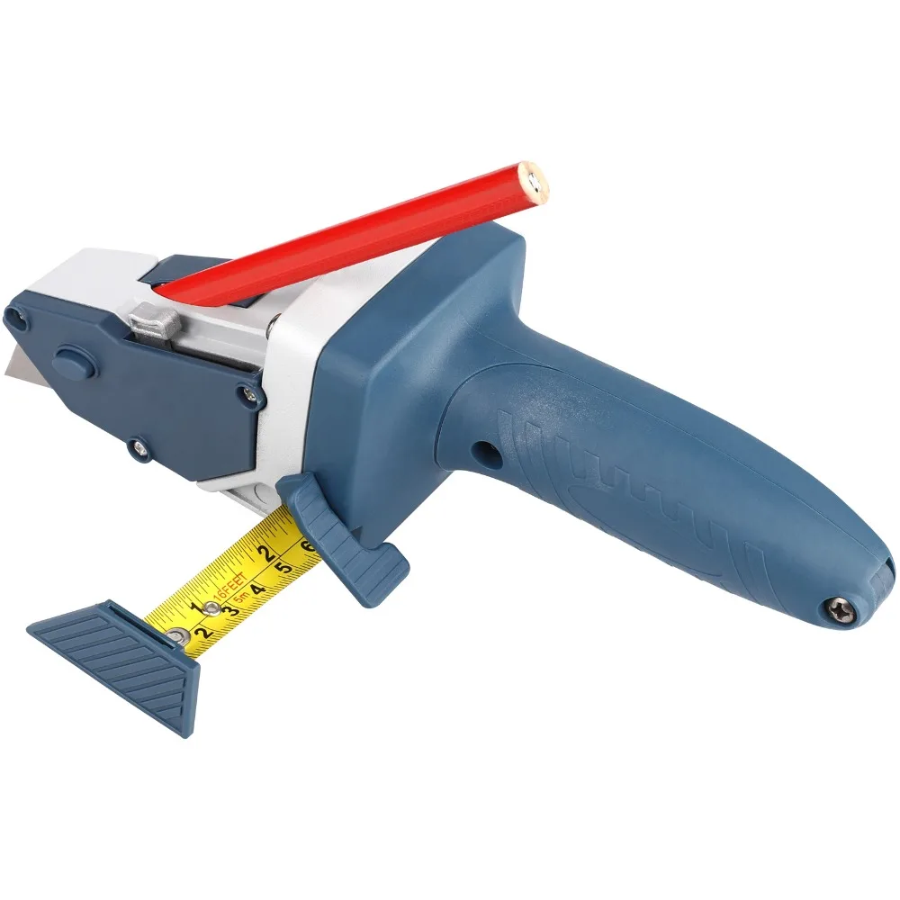With Measurement Scale Gypsum Board Cutting Tool Includes Cutter, Pencil and 5 Blades Alloy Material Gypsum Board Cutter
With Measurement Scale Gypsum Board Cutting Tool Includes Cutter, Pencil and 5 Blades Alloy Material Gypsum Board Cutter