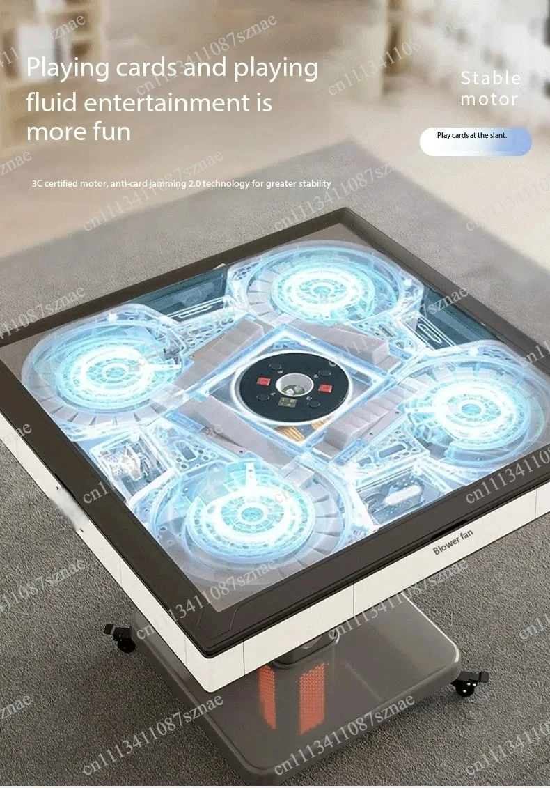 Folding 2-in-1 Roller Coaster Mahjong Table with Silent Automatic Shuffling, Ideal for Home Dining and Game Entertainment
Folding 2-in-1 Roller Coaster Mahjong Table with Silent Automatic Shuffling, Ideal for Home Dining and Game Entertainment