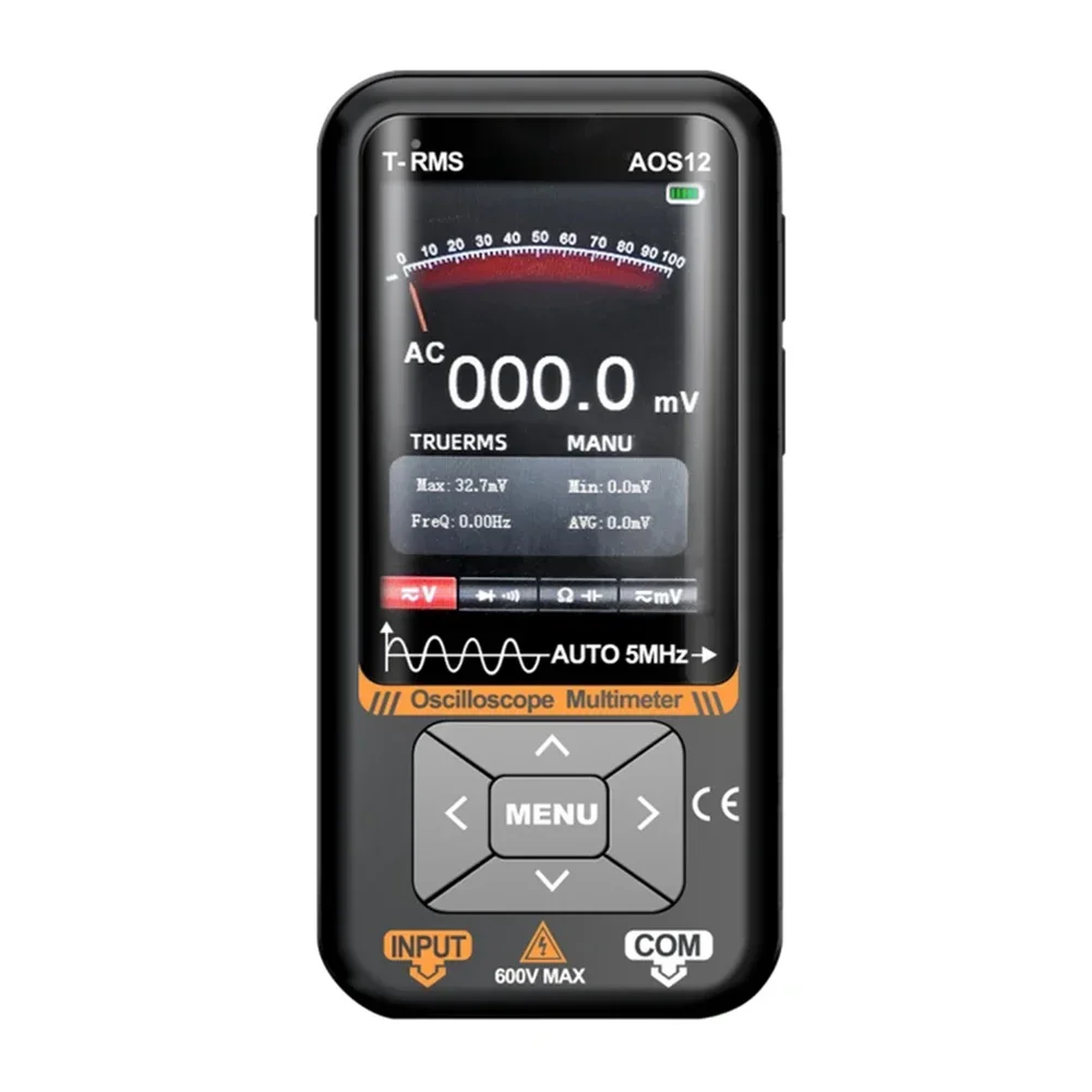 Digital Multimeter and Oscilloscope 2 in 1 with High Visibility 3 2 Inch TFT Color Screen for Reliable Readings
Digital Multimeter and Oscilloscope 2 in 1 with High Visibility 3 2 Inch TFT Color Screen for Reliable Readings