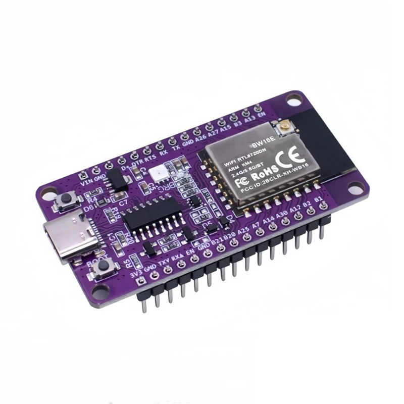 A53M New RTL8720DN Dual-Band Wifi Bluetooth Module NICEMCU BW16 Development Board Onboard IPEX Antenna,
A53M New RTL8720DN Dual-Band Wifi Bluetooth Module NICEMCU BW16 Development Board Onboard IPEX Antenna,
