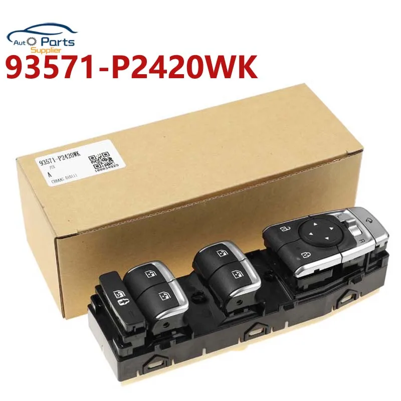 New 93571-P2420WK 93571P2420WK Master Electric Power Window Switch for Hyundai Sorento 93571-P2420
New 93571-P2420WK 93571P2420WK Master Electric Power Window Switch for Hyundai Sorento 93571-P2420