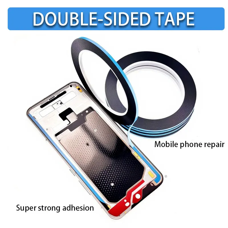 Tape for Secure Mounting on Walls Phones and Computers and LED Light Strips