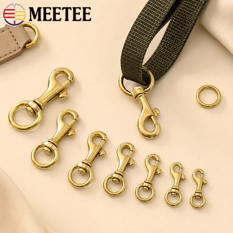 1-5Pcs 10x45-98mm Solid Brass Swivel Lobster Clasp Snap Hook for Bag Strap Dog Collar Keychain Hardware Connector Trigger Buckle
1-5Pcs 10x45-98mm Solid Brass Swivel Lobster Clasp Snap Hook for Bag Strap Dog Collar Keychain Hardware Connector Trigger Buckle