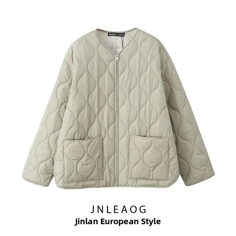 JNLEAOG Fashionable Cotton Jacket Coat Women's Street Style Straight Cut Long Sleeve Zipper Closure Color Autumn New Ar...
JNLEAOG Fashionable Cotton Jacket Coat Women's Street Style Straight Cut Long Sleeve Zipper Closure Color Autumn New Ar...