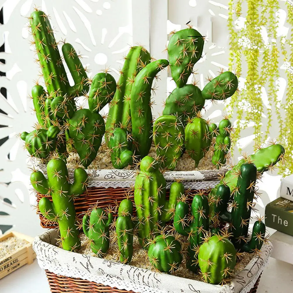 8pcs Artificial Cactus MiniPlants Home Office DecorDesert Plants Faux Green Succulents Small Size Craft Decorations
8pcs Artificial Cactus MiniPlants Home Office DecorDesert Plants Faux Green Succulents Small Size Craft Decorations