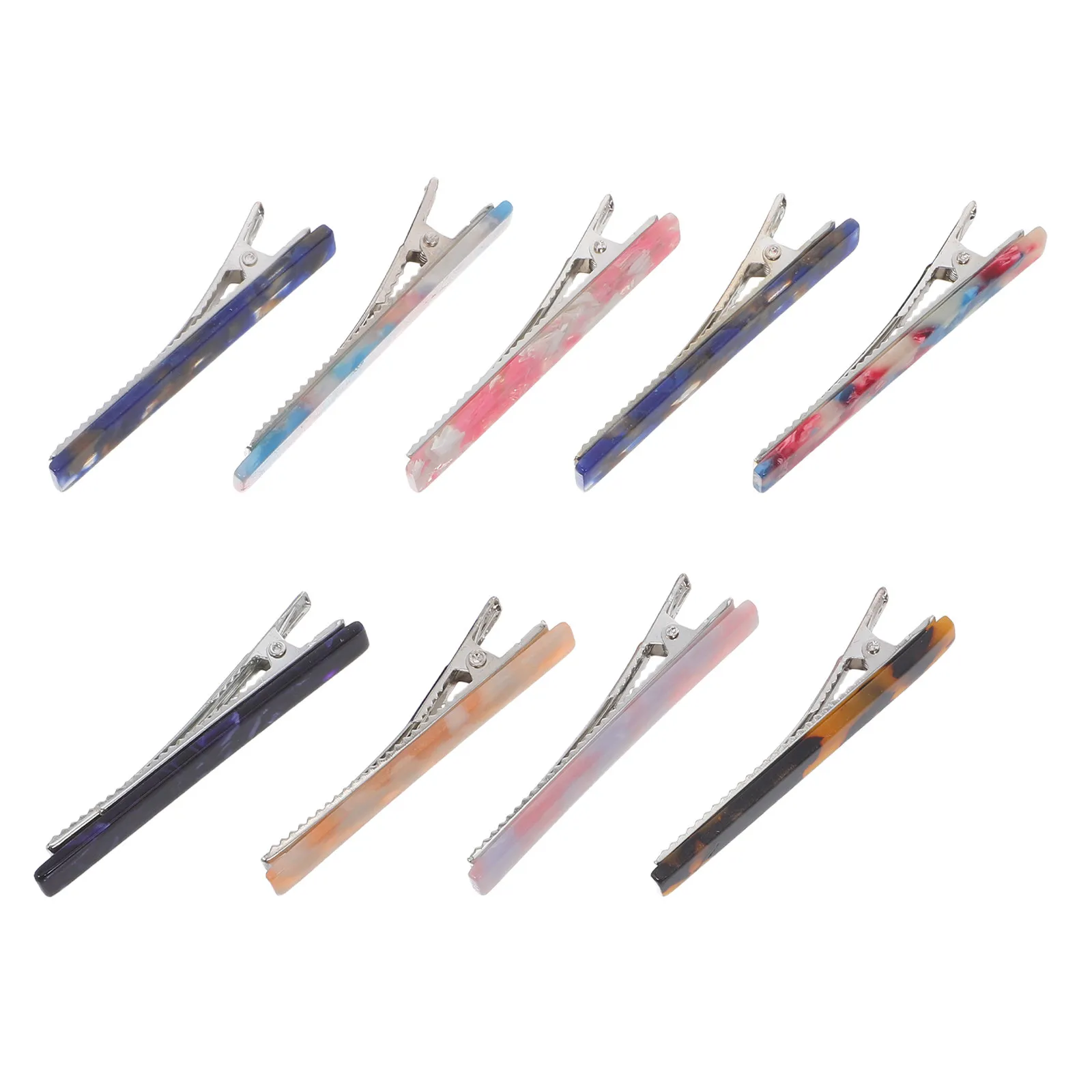 9Pcs Acetate Hair Barrettes Duckbill Claw Clips Gentle on Delicate Hair Minimalist Flat Casual Parties Everyday
9Pcs Acetate Hair Barrettes Duckbill Claw Clips Gentle on Delicate Hair Minimalist Flat Casual Parties Everyday