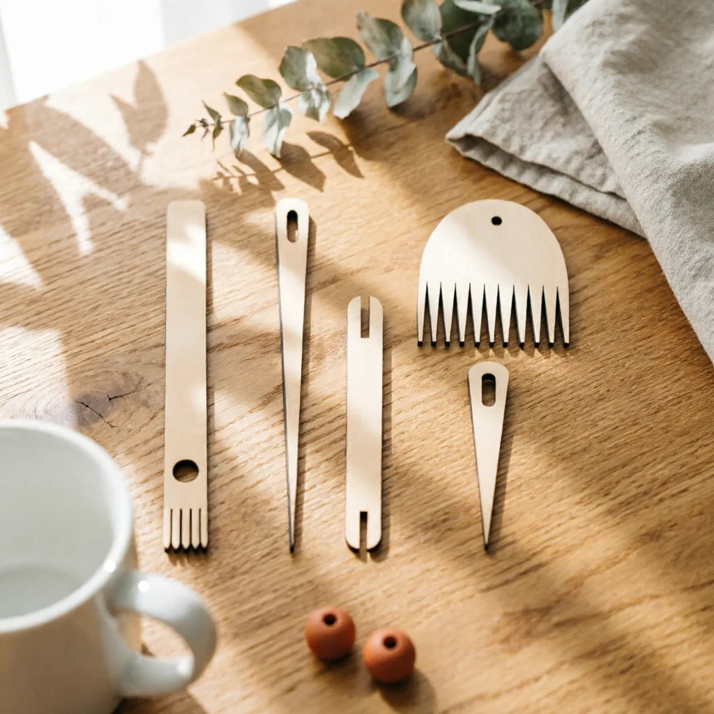 5 Pieces Wooden Knitting Needle Gauge Easy to Use Wooden Knitting Gauge Yarn Measuring Tool Lightweight Hobby Tools for Knitters
5 Pieces Wooden Knitting Needle Gauge Easy to Use Wooden Knitting Gauge Yarn Measuring Tool Lightweight Hobby Tools for Knitters