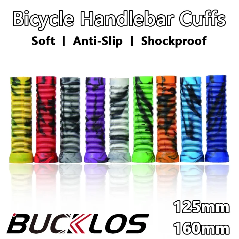 BUCKLOS PVC Handlebar Grip 125mm 160mm Bicycle Grip Shock-absorbing Bike Cuffs Waterproof Bicycle Grip Soft Bike Accessories
BUCKLOS PVC Handlebar Grip 125mm 160mm Bicycle Grip Shock-absorbing Bike Cuffs Waterproof Bicycle Grip Soft Bike Accessories