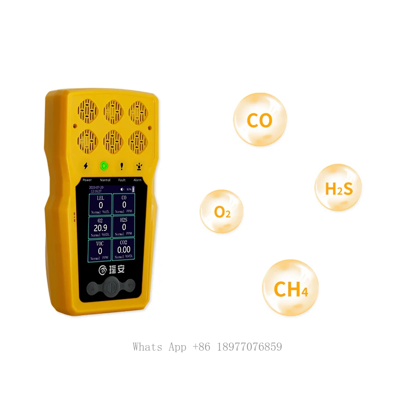 Portable Multi Gas Analyzer 6 In 1 Multi Gas Detector With Fast Response Gas Sensor
Portable Multi Gas Analyzer 6 In 1 Multi Gas Detector With Fast Response Gas Sensor
