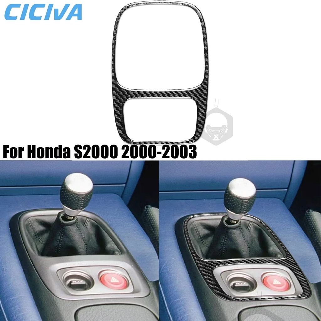 For Honda S2000 AP1 F20C 2000-2003 Carbon Fiber Center Console Gear Shift Frame Interior Car Accessories Cover Sticker Trim
For Honda S2000 AP1 F20C 2000-2003 Carbon Fiber Center Console Gear Shift Frame Interior Car Accessories Cover Sticker Trim