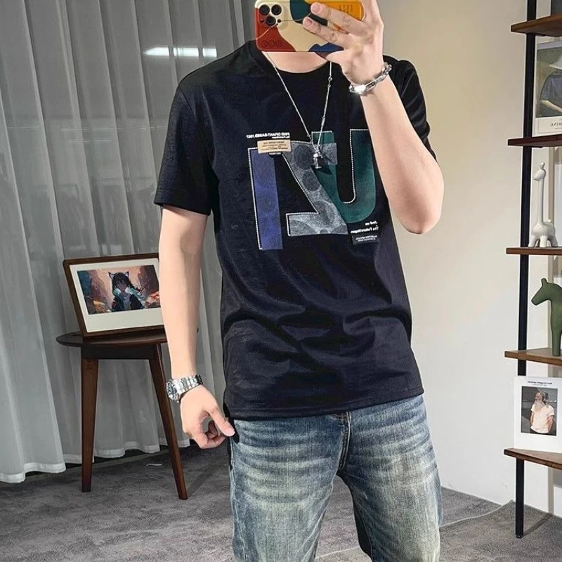 Men's Breathable Linen Cotton Blend Short Sleeve T-Shirt Lightweight Summer Casual Round Neck Slim Fit Trendy Top for Youth
Men's Breathable Linen Cotton Blend Short Sleeve T-Shirt Lightweight Summer Casual Round Neck Slim Fit Trendy Top for Youth