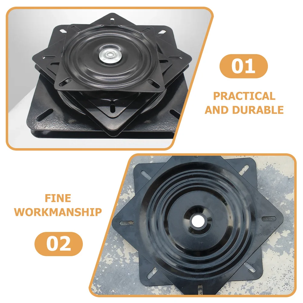 Chair Swivel Bar Stool Swivel Plate Seat Mount Heavy Duty Stable Steel Bar Chair Rotating Turntable Replacement Parts
Chair Swivel Bar Stool Swivel Plate Seat Mount Heavy Duty Stable Steel Bar Chair Rotating Turntable Replacement Parts