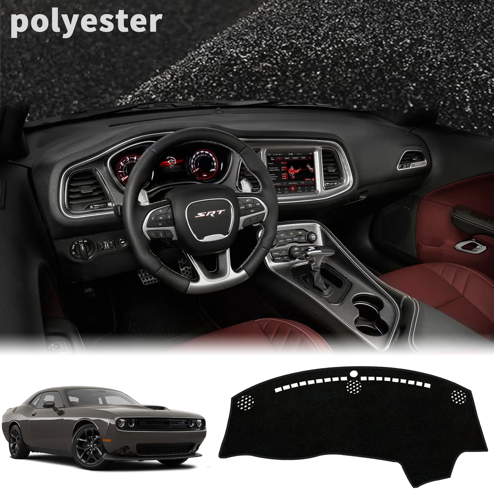 Car Dashboard Mat for Dodge Challenger 2015-2023 Sunshade Protective Carpet Dash Mat Dashmat
Car Dashboard Mat for Dodge Challenger 2015-2023 Sunshade Protective Carpet Dash Mat Dashmat