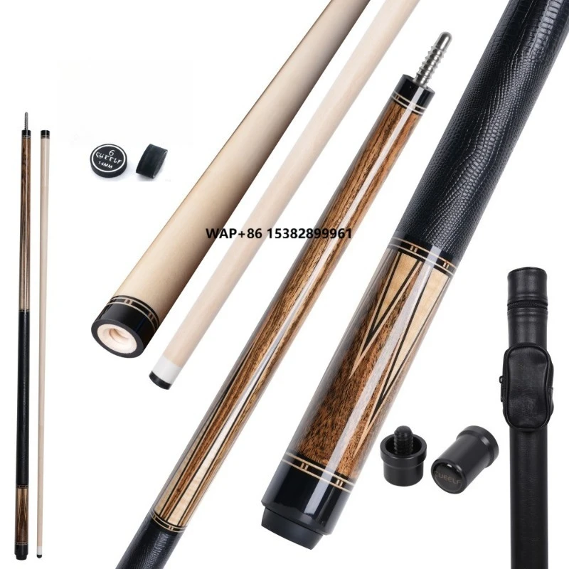 Новый дизайн 2025 года: высококачественный кий для бильярда с инкрустацией из бокоте и обмоткой из кожи змеи, 58 дюймов
Новый дизайн 2025 года: высококачественный кий для бильярда с инкрустацией из бокоте и обмоткой из кожи змеи, 58 дюймов