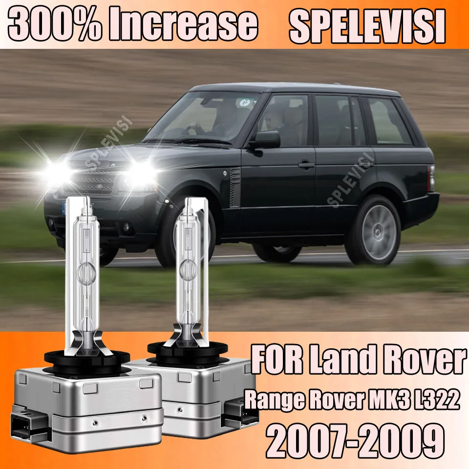 SPLEVISI Headlight HID Xenon Lamp Bulbs 6000K White Replace Car Lights For Land Rover Range Rover MK3 L322 2007 2008 2009
SPLEVISI Headlight HID Xenon Lamp Bulbs 6000K White Replace Car Lights For Land Rover Range Rover MK3 L322 2007 2008 2009
