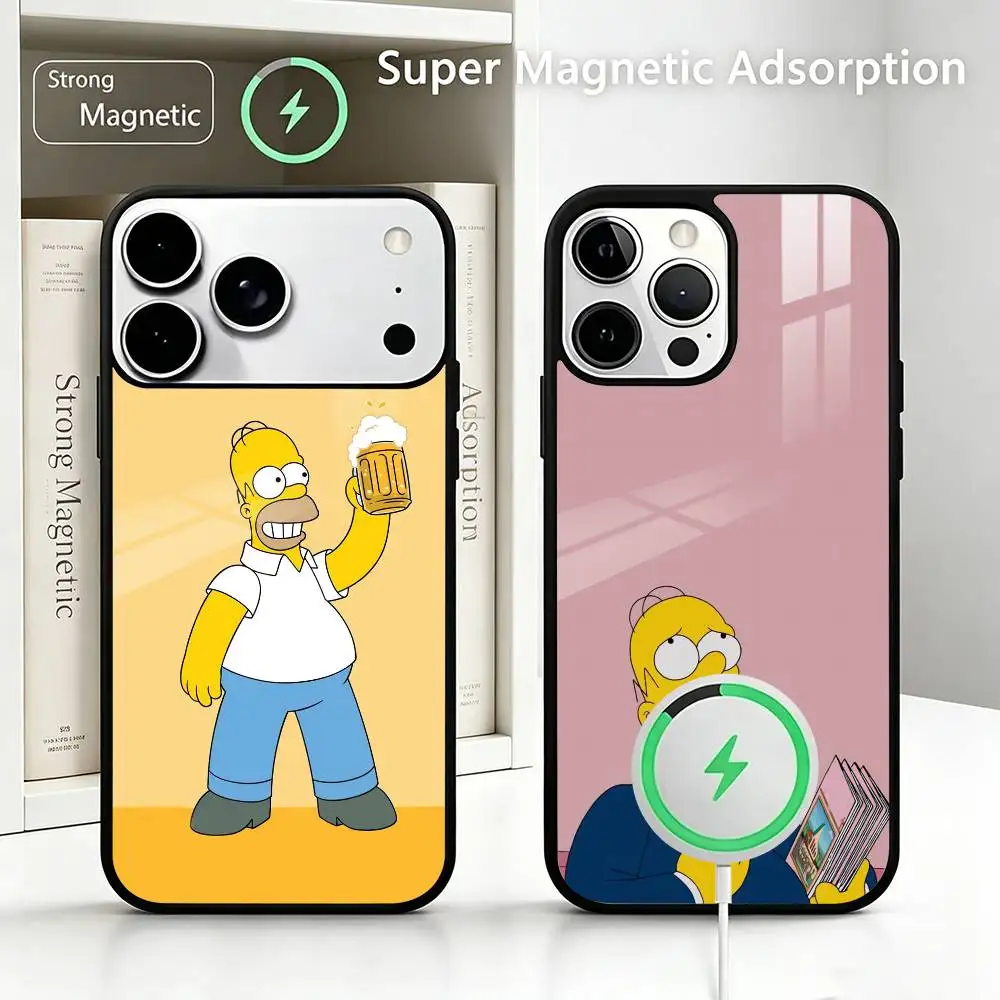 fond of eating Homer Simpson For IPhone17/16/15/14/13/12/11 Plus Pro Max Plus Wireless Charger Phone Case
fond of eating Homer Simpson For IPhone17/16/15/14/13/12/11 Plus Pro Max Plus Wireless Charger Phone Case