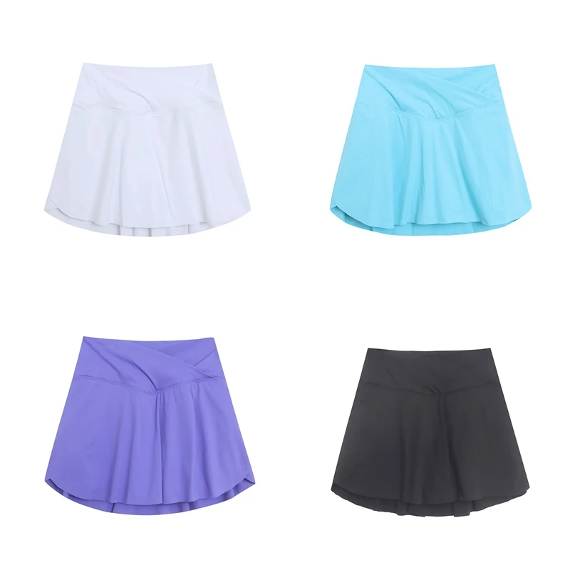 High Waist Running Yoga Skirt Pants Multi-Color Casual Fitness Anti-Light Women's Quick Dry Sweat Absorbent Skort
High Waist Running Yoga Skirt Pants Multi-Color Casual Fitness Anti-Light Women's Quick Dry Sweat Absorbent Skort