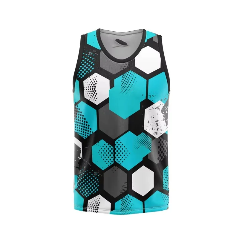 3D Printed Fun Geometry Tank Tops For Men Colorful Stripes Pattern Tees Summer Casual Loose Street Sports Round Neck Vest Top
3D Printed Fun Geometry Tank Tops For Men Colorful Stripes Pattern Tees Summer Casual Loose Street Sports Round Neck Vest Top