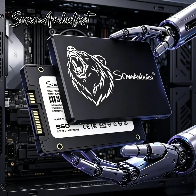 SomnAmbulist SATA3 SSD 2.5 Inch 128GB/256GB/512GB/1TB/2TB Solid State Drive For PC Laptop
SomnAmbulist SATA3 SSD 2.5 Inch 128GB/256GB/512GB/1TB/2TB Solid State Drive For PC Laptop