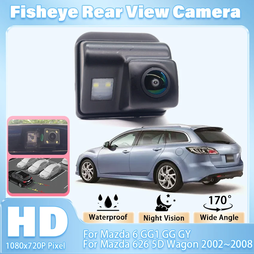 Автомобильная камера заднего вида для Mazda 6 GG1 GG GY для Mazda 626 5D Wagon 2002 ~ 2008 Водонепроницаемая камера ночного видения
Автомобильная камера заднего вида для Mazda 6 GG1 GG GY для Mazda 626 5D Wagon 2002 ~ 2008 Водонепроницаемая камера ночного видения