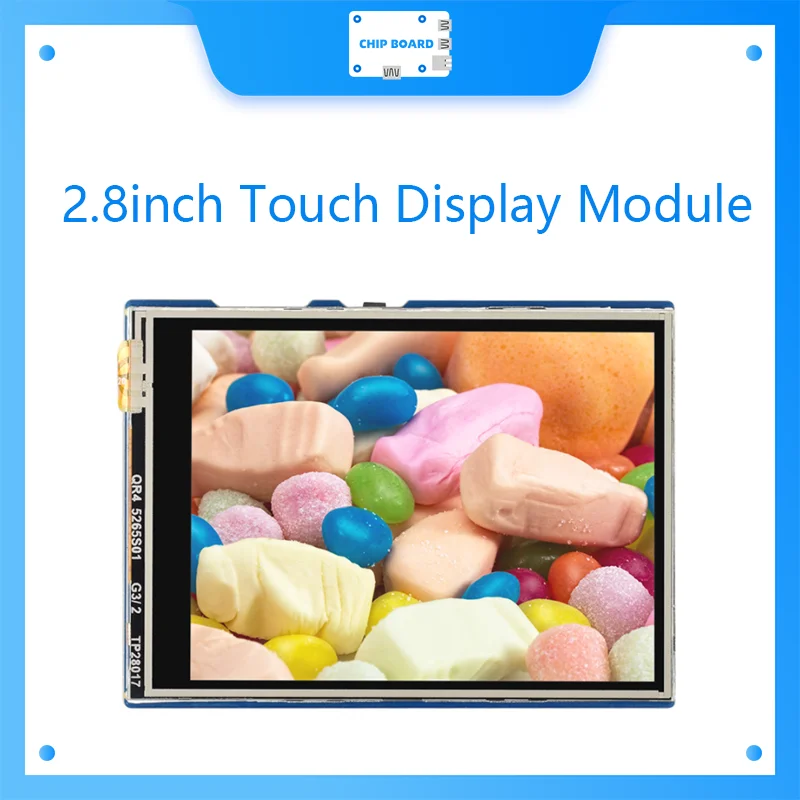 Waveshare 2.8inch Touch Display Module For Raspberry Pi Pico, 262K Colors, 320×240 Pixels, SPI Interface
Waveshare 2.8inch Touch Display Module For Raspberry Pi Pico, 262K Colors, 320×240 Pixels, SPI Interface
