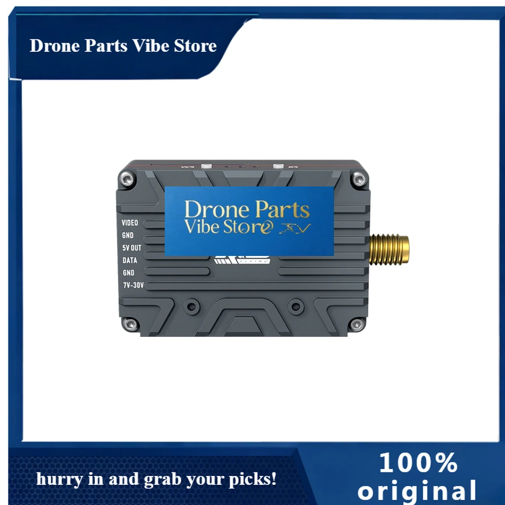 Drone Parts 1.2G / 3.3G 4W VTX Analog Transmitter High Power Wireless Video Transmission For Axisflying RC FPV Drone Quadcopter
Drone Parts 1.2G / 3.3G 4W VTX Analog Transmitter High Power Wireless Video Transmission For Axisflying RC FPV Drone Quadcopter