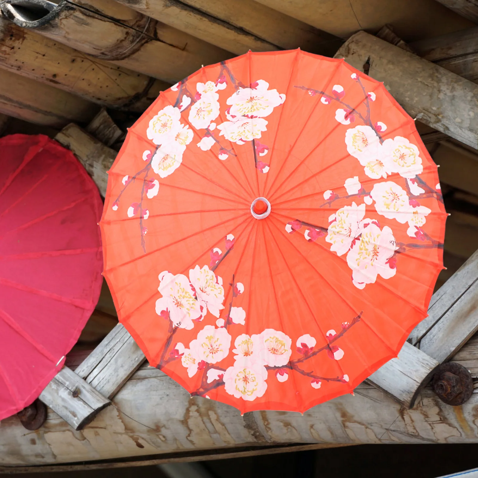 Silk Umbrella Photo Decoration Parasol Japanese Cherry Blossom Stage Decor Durable Material Fine Workmanship
Silk Umbrella Photo Decoration Parasol Japanese Cherry Blossom Stage Decor Durable Material Fine Workmanship