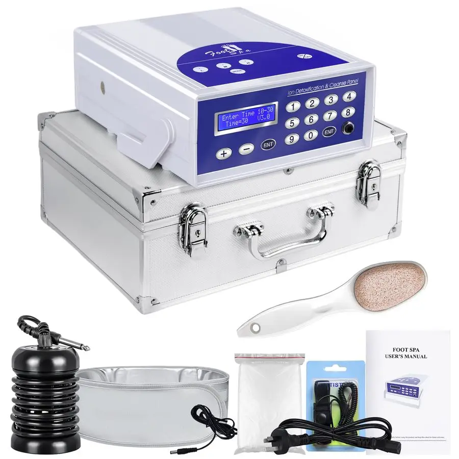 Foot Bath Detox Machine, Foot Detox Machine for Home Use, Ion Foot Spa Bath with Pedicure Scrubber, Realxing and Beauty Feet
Foot Bath Detox Machine, Foot Detox Machine for Home Use, Ion Foot Spa Bath with Pedicure Scrubber, Realxing and Beauty Feet