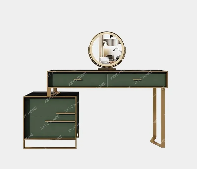 ES Dresser Modern Simple Bedroom Slate Fashion High-end Small Unit Solid Wood Makeup Table
ES Dresser Modern Simple Bedroom Slate Fashion High-end Small Unit Solid Wood Makeup Table