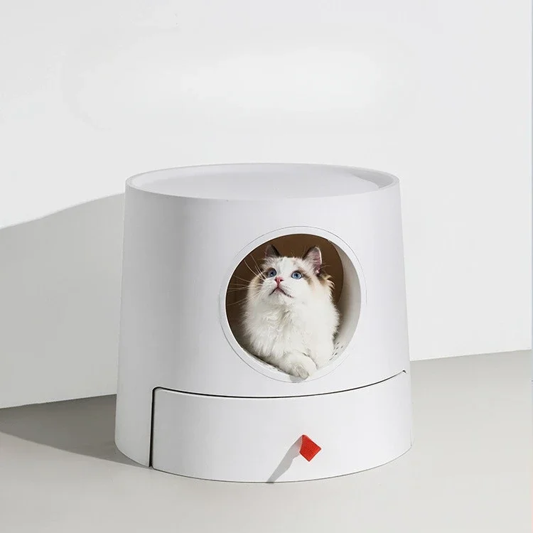 Cat Litter Box Cat Toilet Pet Cat Litter Semi-closed Drawer Type Large Two-layer Drawer Enclosure Drawer Type Deodorization
Cat Litter Box Cat Toilet Pet Cat Litter Semi-closed Drawer Type Large Two-layer Drawer Enclosure Drawer Type Deodorization