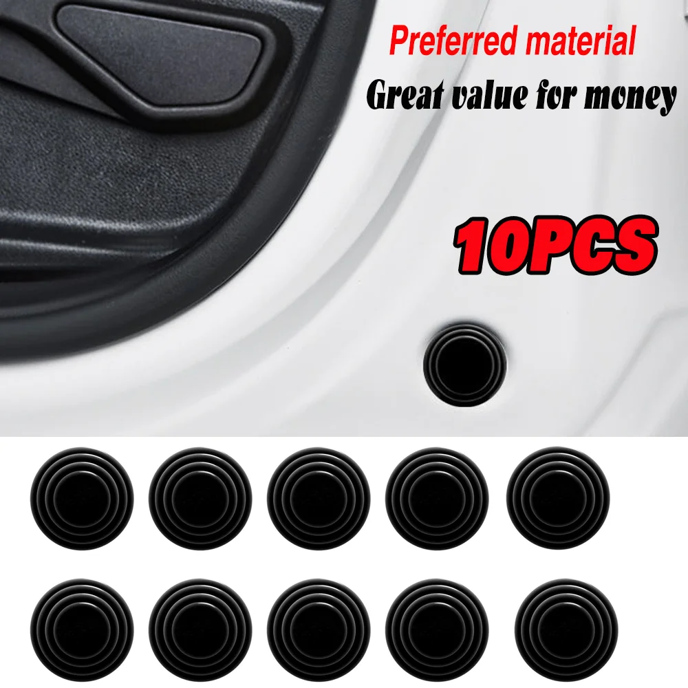 For Auto Silicone 10Pcs Universa Shock Absorber Universal High Strength Non-shrinking Car Door Shock Sticker Absorber Anti-shock
For Auto Silicone 10Pcs Universa Shock Absorber Universal High Strength Non-shrinking Car Door Shock Sticker Absorber Anti-shock