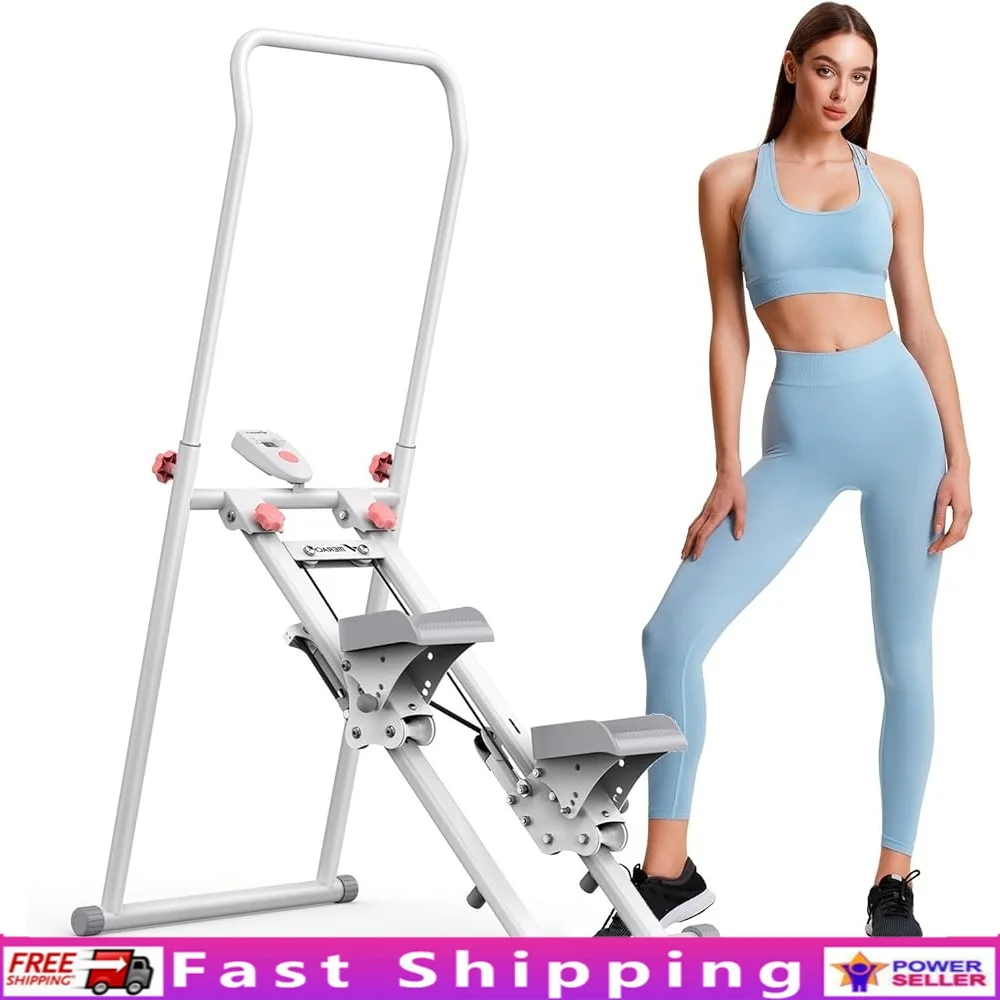 Vertical Climber Machine Home Gym Full Body Workout Compact Folding Cardio Exercise Machine with Adjustable Foot Pedals LCD
Vertical Climber Machine Home Gym Full Body Workout Compact Folding Cardio Exercise Machine with Adjustable Foot Pedals LCD
