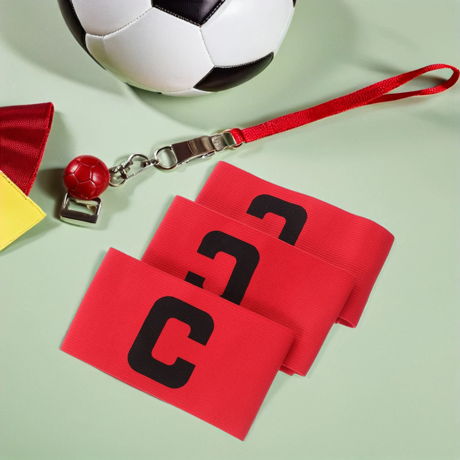 3pcs Captain Armband Elastic Thickened Nylon Football Armbands Wear-Resistant Soccer Accessory Portable Sport Band
3pcs Captain Armband Elastic Thickened Nylon Football Armbands Wear-Resistant Soccer Accessory Portable Sport Band